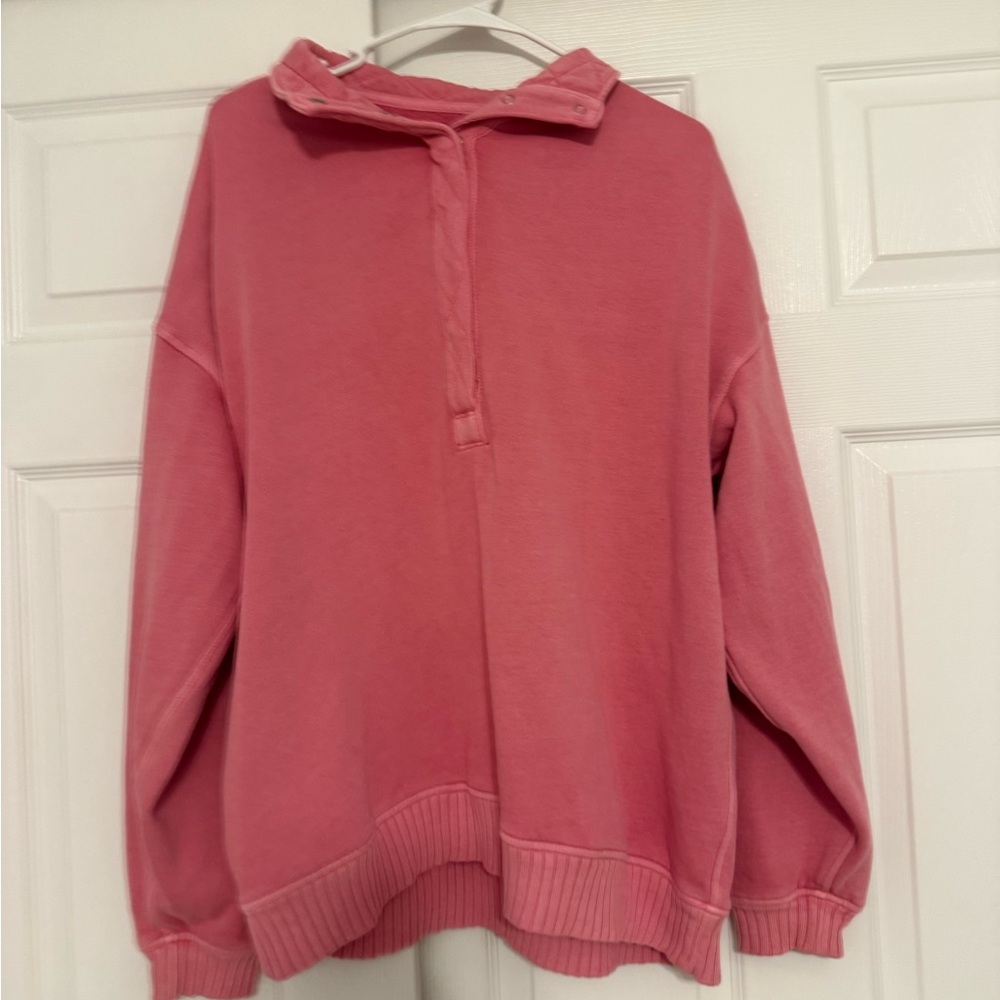 Aerie Oh Snap! Sweatshirt in pink